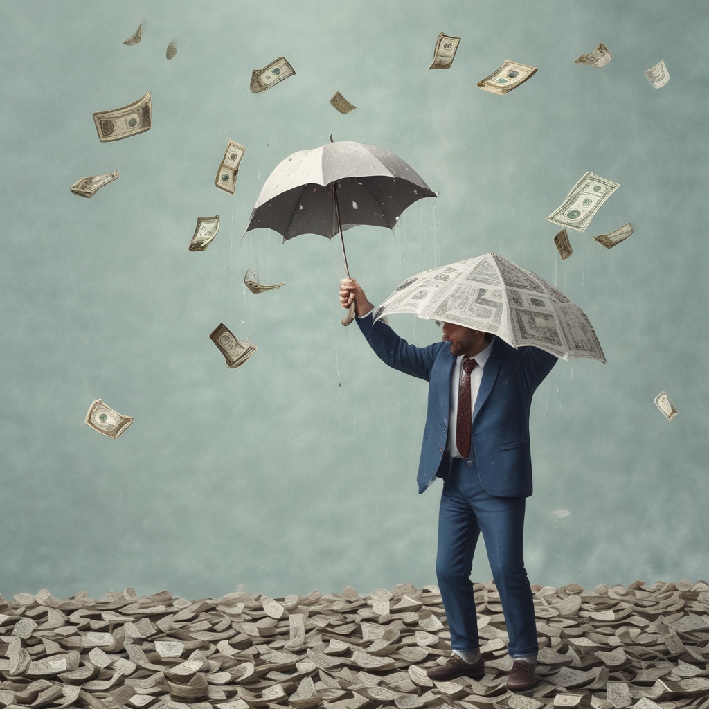 left raining money gif